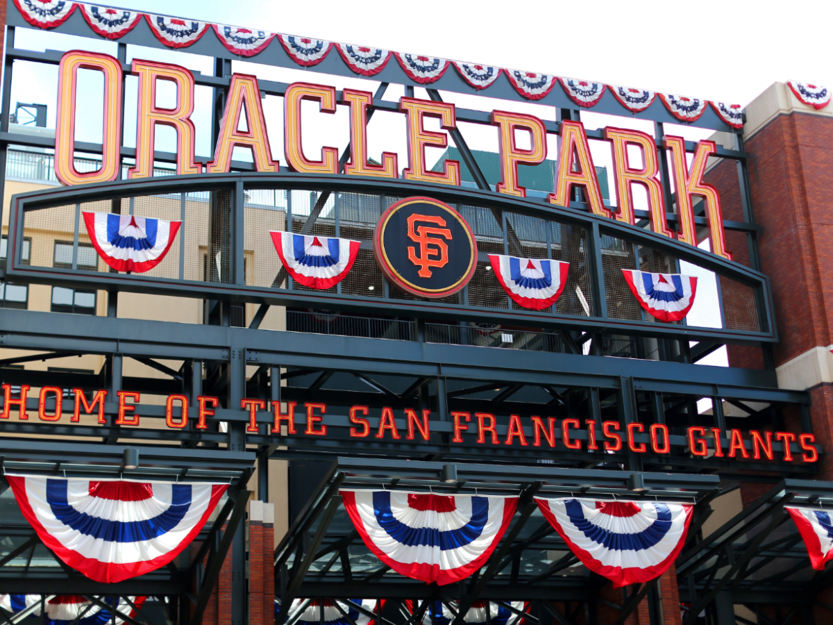 Oracle Park Entrance